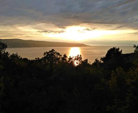 Building plot with sea view in Rabac area 