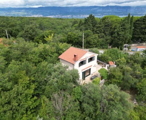 House within greenery in Dobrinj, Krk island 
