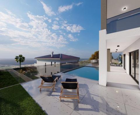 Luxus apartman panorámás kilátással a tengerre - ideális koncepció - pic 10