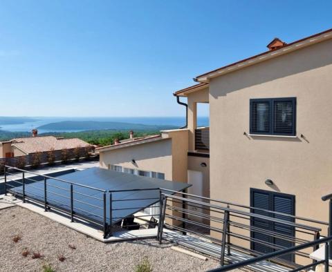 Villa with swimming pool and sea view in Rabac area, 4 km from the sea 