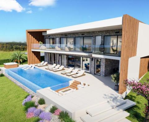 Superb villa with sea views in Kastelir near Porec, under construction! - pic 3
