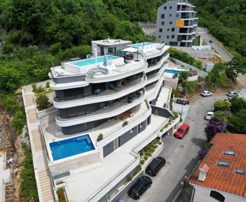 Magnifique résidence neuve dans le style Zaha Hadid à Opatija - pic 2