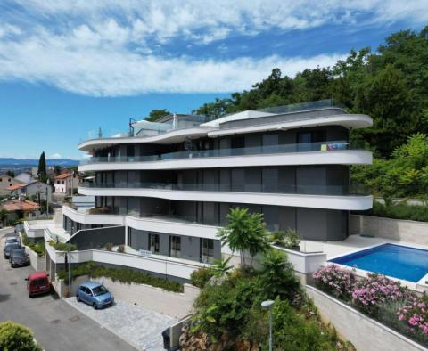 Magnificent new residence in Zaha Hadid style in Opatija - pic 8