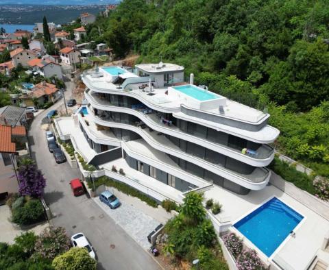 Magnifique résidence neuve dans le style Zaha Hadid à Opatija - pic 9