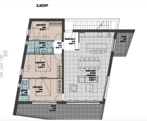 Fantasztikus új apartman Ciovóban, 60 méterre a tengertől - pic 21