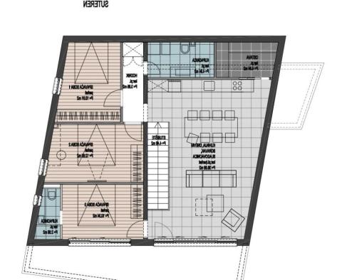 Роскошная новая двухуровневая квартира на Чиово, в 60 метрах от моря - фото 24