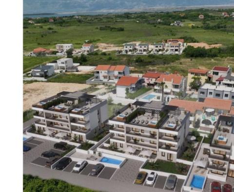 Projekt zum Bau von 6 Wohnungen am Meer mit allen Genehmigungen in Privlaka! - foto 3