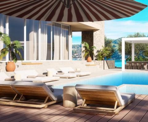 Fascinante nouvelle villa moderne de 1ère ligne à Solta dans un nouveau complexe de luxe - pic 9