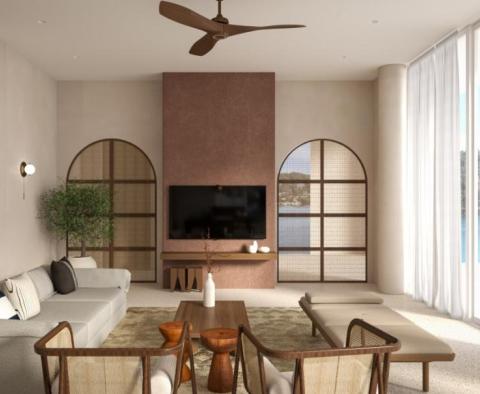 Lenyűgöző új, modern 1. soros villa Soltán az új luxuskomplexumban - pic 15