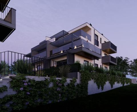 Apartment of 72m2 on the ground floor of a new complex in Medulin, 100m from the sea, view, terrace - pic 7