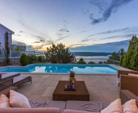Wonderful villa in Crikvenica within greenery, with sea views - pic 9