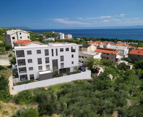 2 hálószobás apartmanok új projektje Tucepiben, 390 méterre a tengertől 