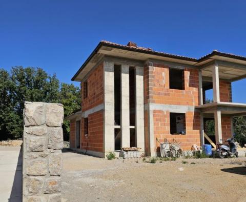 Roh-bau villa in a quiet location in Vrbnik on Krk island - pic 2