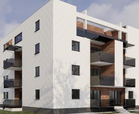 Nouveau bâtiment résidentiel de 1 200 m2 à Novi Zagreb, République Tchèque 
