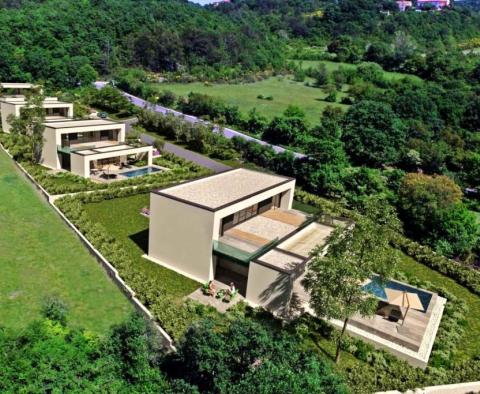 Nouveau complexe de villas au design moderne avec piscine dans le quartier de Labin - pic 3