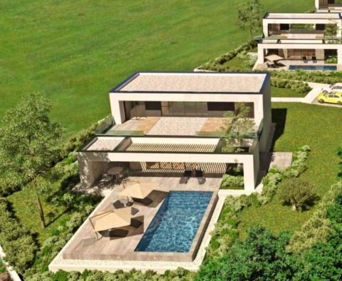 Дом современного дизайна с бассейном в районе Рабац - фото 3