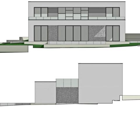 Modern design ház úszómedencével Rabac környékén - pic 8
