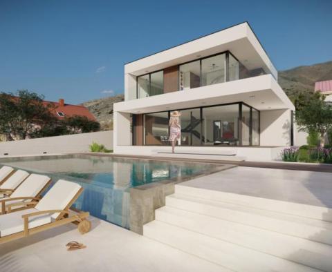 Modern villa 1st row to the sea on Pag island - rarity! - pic 5