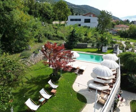 Mehrfamilienhaus von 700 m2 mit Schwimmbad in Lovran + 6000 m2 Grundstück mit einem Projekt für ein Wellness-Resort mit 28 Zimmern - foto 25