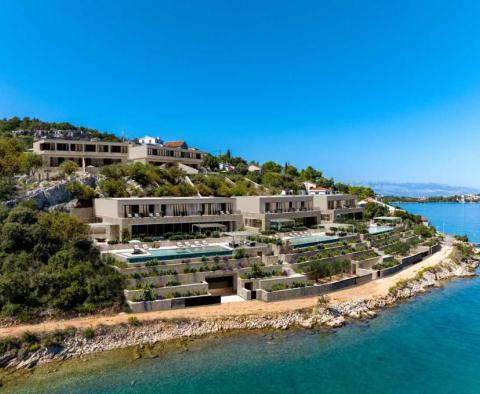 New modern villa on Solta island in a 1st line resort 