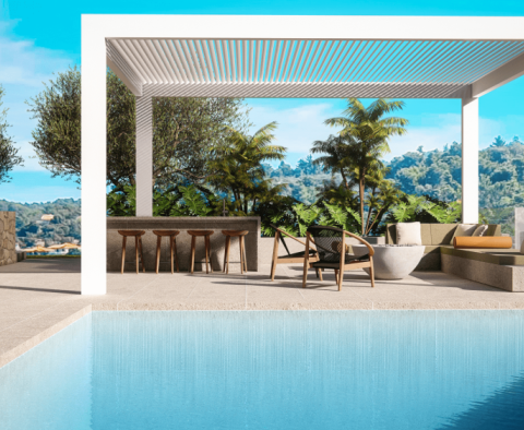 Lenyűgöző új, modern 1. soros villa Soltán az új luxuskomplexumban - pic 29