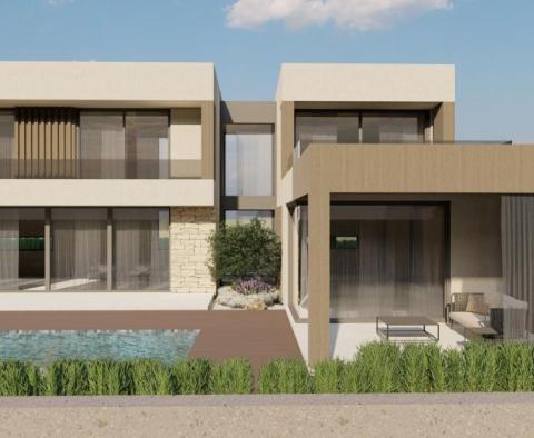 Project of a modern villa with pool and wellness 10km from the sea, popular Kastelir area - pic 2