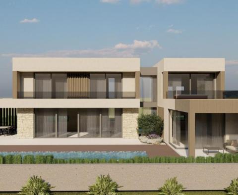 Project of a modern villa with pool and wellness 10km from the sea, popular Kastelir area - pic 7