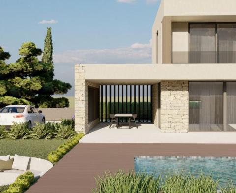Project of a modern villa with pool and wellness 10km from the sea, popular Kastelir area - pic 9