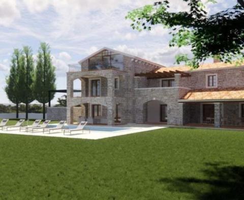Project of a traditional Istrian stone villa under construction - pic 2