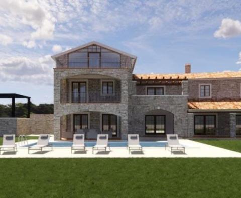 Projet d'une villa traditionnelle en pierre d'Istrie en construction - pic 5