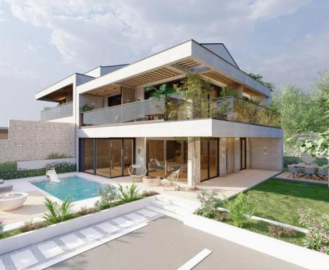 Luxury modern villa in Lovrečica, Umag, in 5***** new resort 
