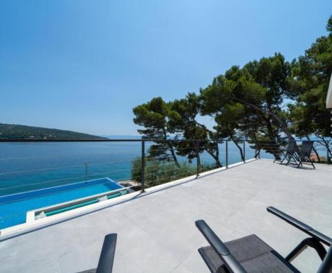 New villa on Brac on the 1st line to the sea, with boat mooring - pic 52