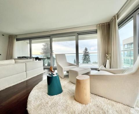 Идеальная роскошная квартира в 4-звездочной резиденции на 1-й линии моря в Опатии - фото 6