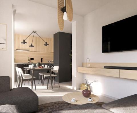 Egy hálószobás apartman kerttel egy luxus üdülőhelyen 100 m-re a tengertől Zadar közelében! - pic 9