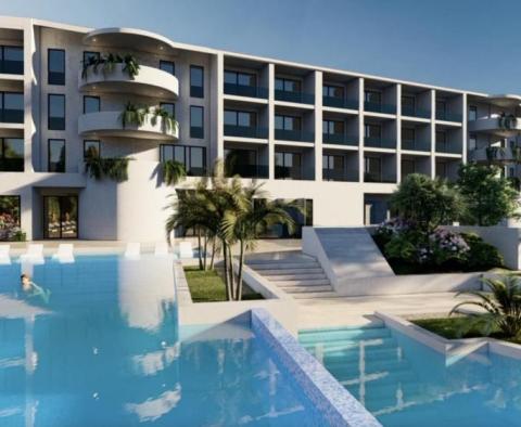 Luxusní 2-ložnicový apartmán v 5***** resortu v oblasti Zadaru 