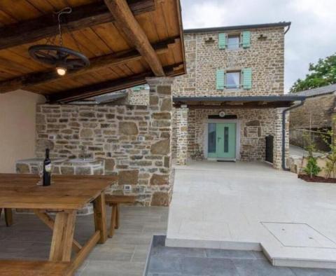 Indigenous semi-detached stone villa with swimming pool in Motovun - pic 6