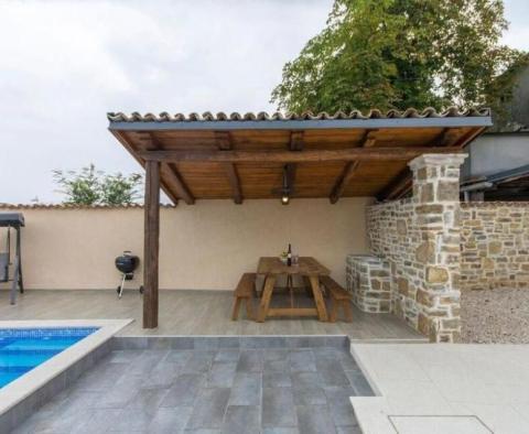 Villa indigène jumelée en pierre avec piscine à Motovun - pic 7
