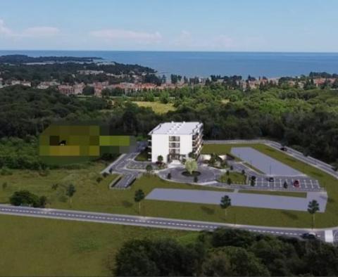 Apartmán v nové rezidenci v Poreči 800 metrů od moře 