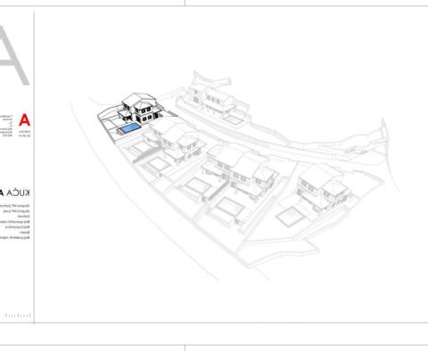 Un projet de 5 unités résidentielles avec piscines sur l'île de Krk, région de Dobrinj - pic 20