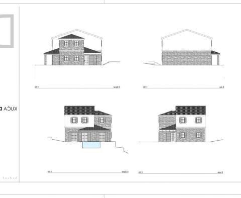 Проект 5 жилых домов с бассейнами на острове Крк, район Добриня - фото 39