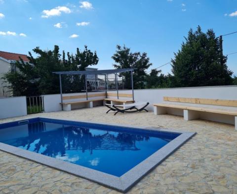 Apartment with shared pool and sea view in Bribir, Novi Vinodolski area - pic 2