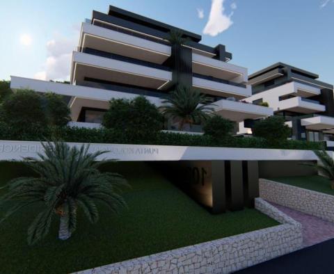 Exklusive Wohnung in einem neuen Gebäude mit privatem Pool und Panoramablick auf das Meer in Opatija - foto 2