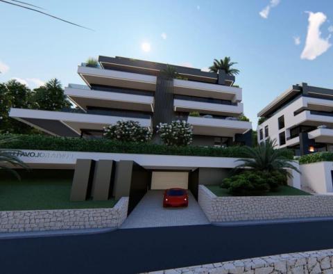 Appartement exclusif dans un immeuble neuf avec piscine privée, vue mer panoramique à Opatija - pic 20