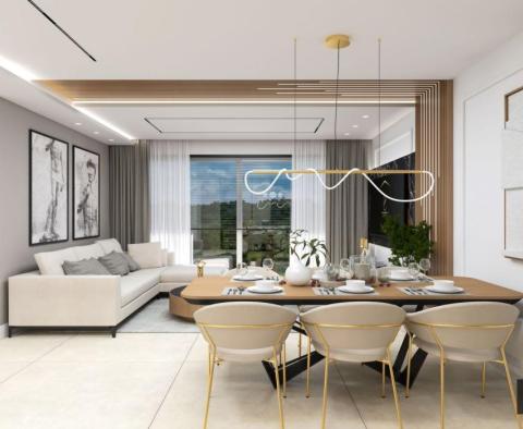 Vysoce kvalitní apartmán v nádherné nové budově, panoramatický výhled na moře v Opatiji - pic 8