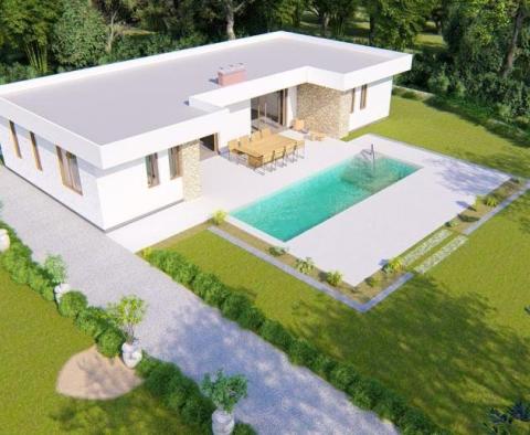 New villa with pool in Rabac-Labin region 