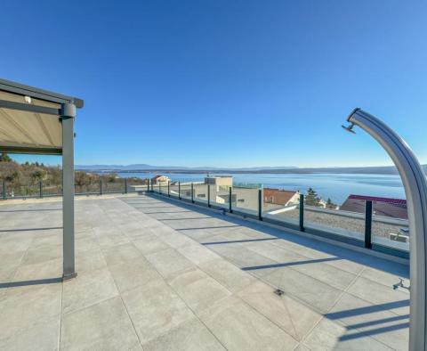 Penthouse + apartment in a new building near the sea with a view, garage- package sale in Dramalj - pic 6