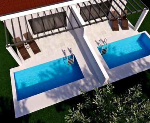 Nová struktura v Buje se dvěma apartmány a dvěma bazény - pic 2