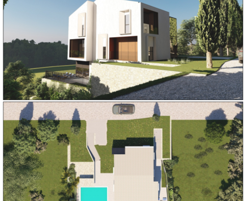 Ultramodern villa in Mošćenička Draga, with swimming pool and sea views - pic 27