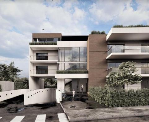Project for 12 luxury apartments in Zagreb, close to Downtown 