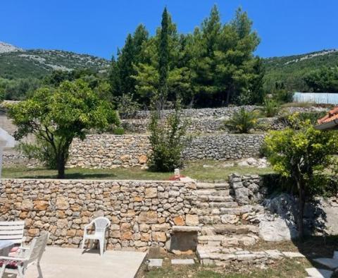 Propriété en pierre de première ligne sur la péninsule de Peljesac, avec la jetée devant la maison - pic 6